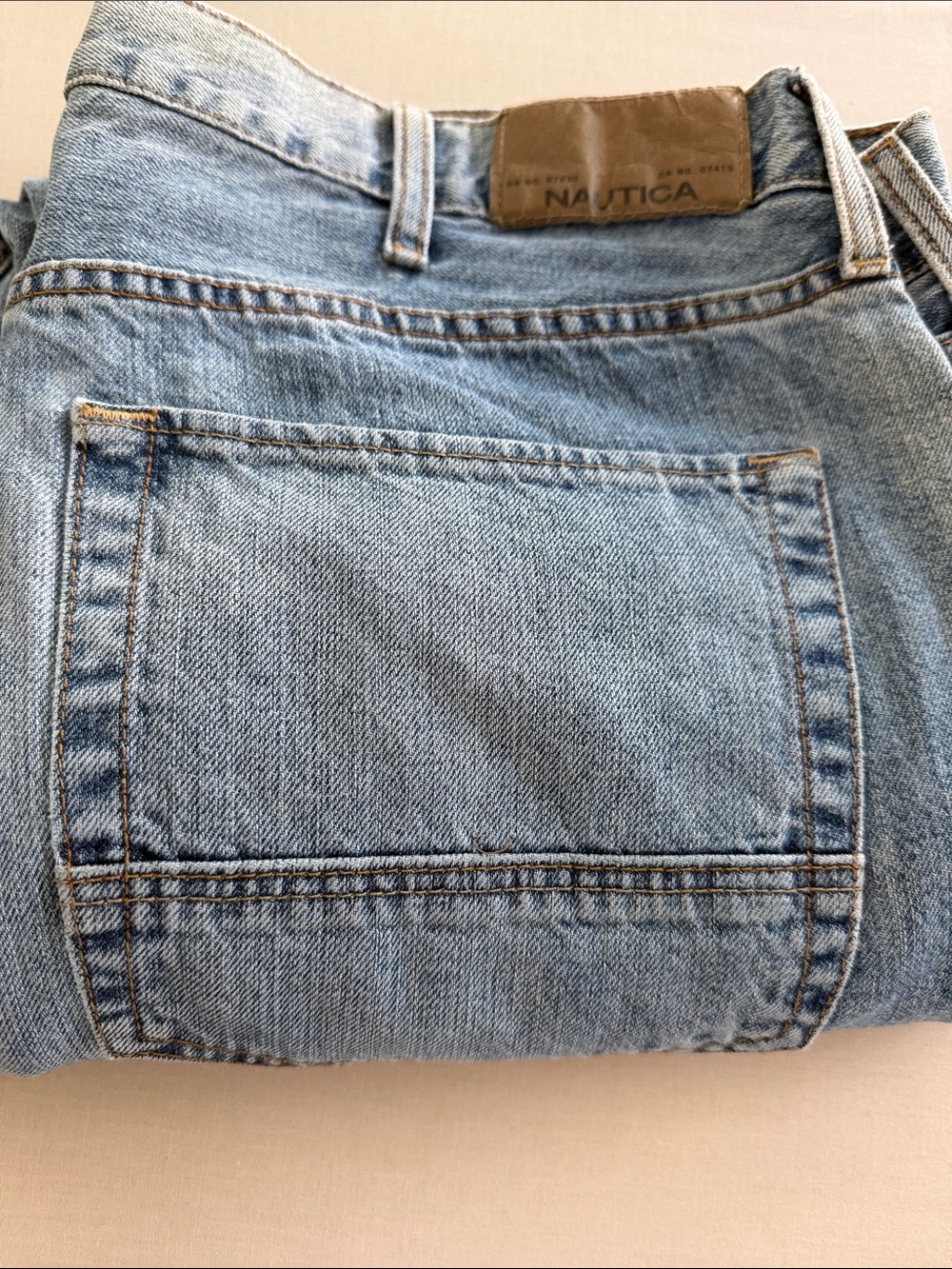 Nautica Relaxed Fit Light Blue Denim Jeans